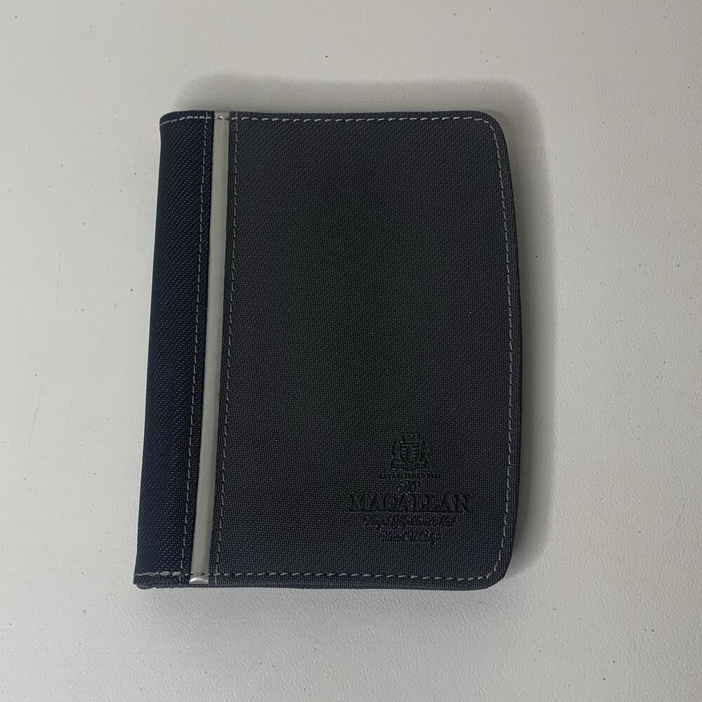 Macallan Whisky Leather Passport Holder? Keeper Binder